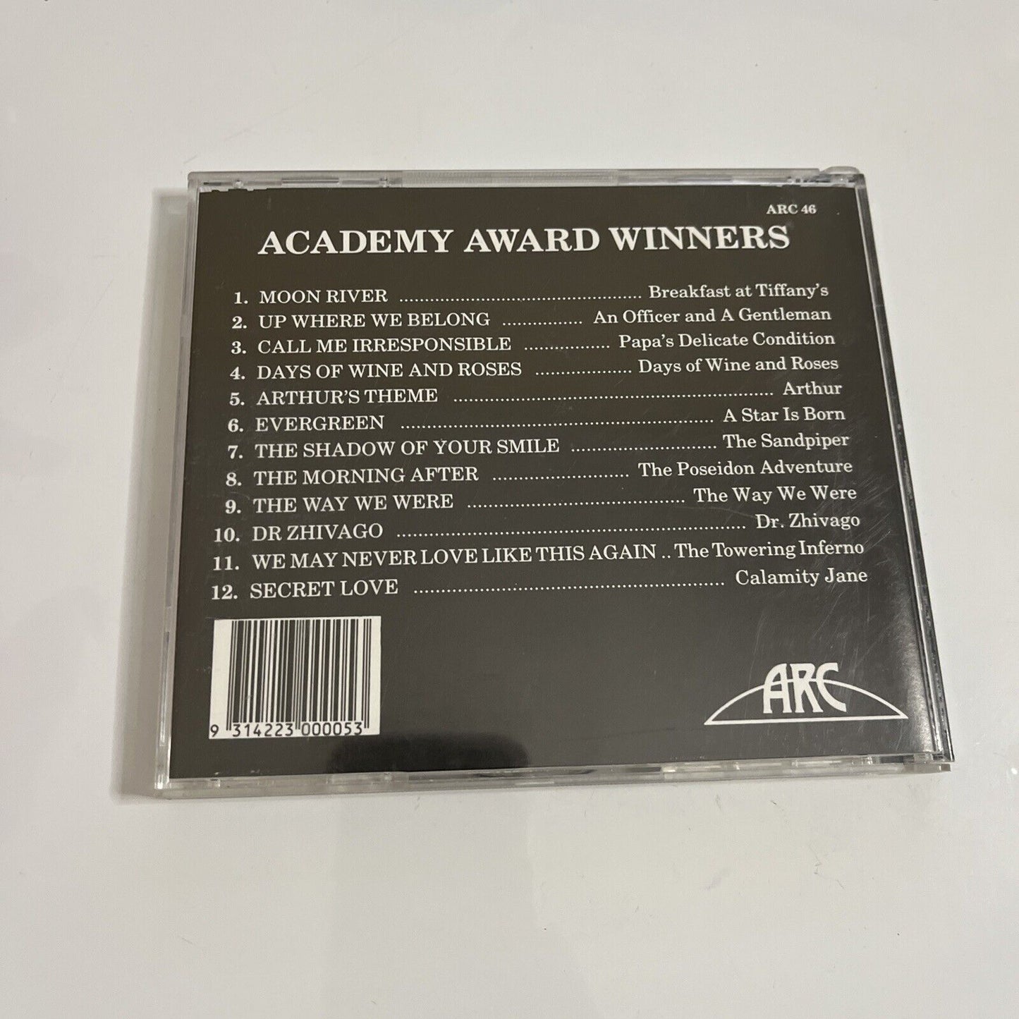 Academy Award Winning Love Songs (CD) Album
