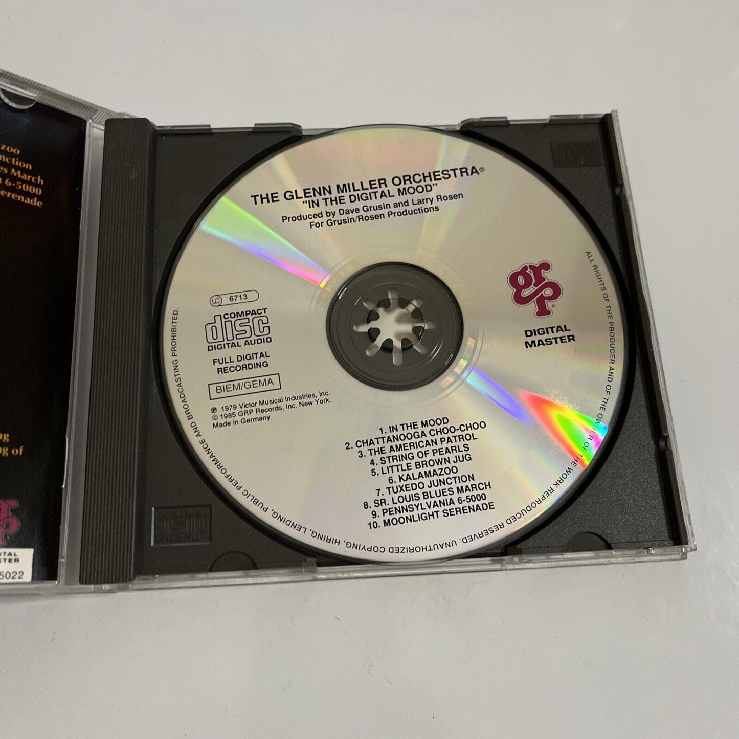 In the Digital Mood by The Glenn Miller Orchestra (CD, 1990)