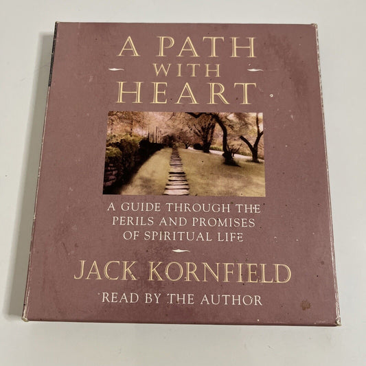 A Path With Heart by Jack Kornfield Audiobook (Audio CD, 1997, 3-Disc Set)