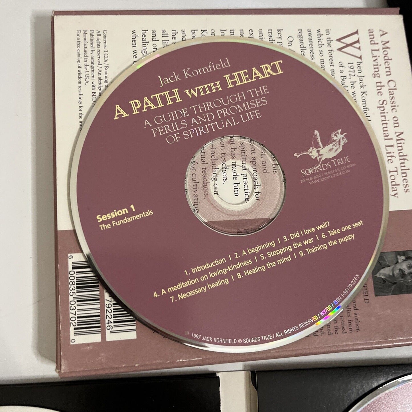A Path With Heart by Jack Kornfield Audiobook (Audio CD, 1997, 3-Disc Set)