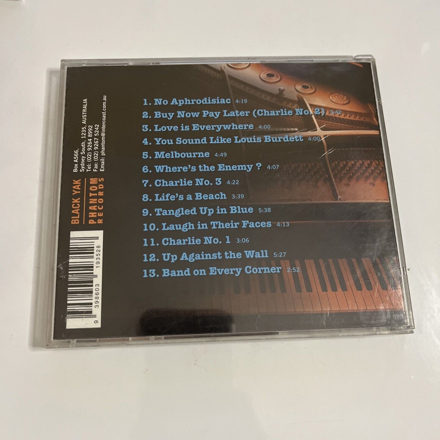 Eternal Nightcap by The Whitlams (CD, 1997) Album