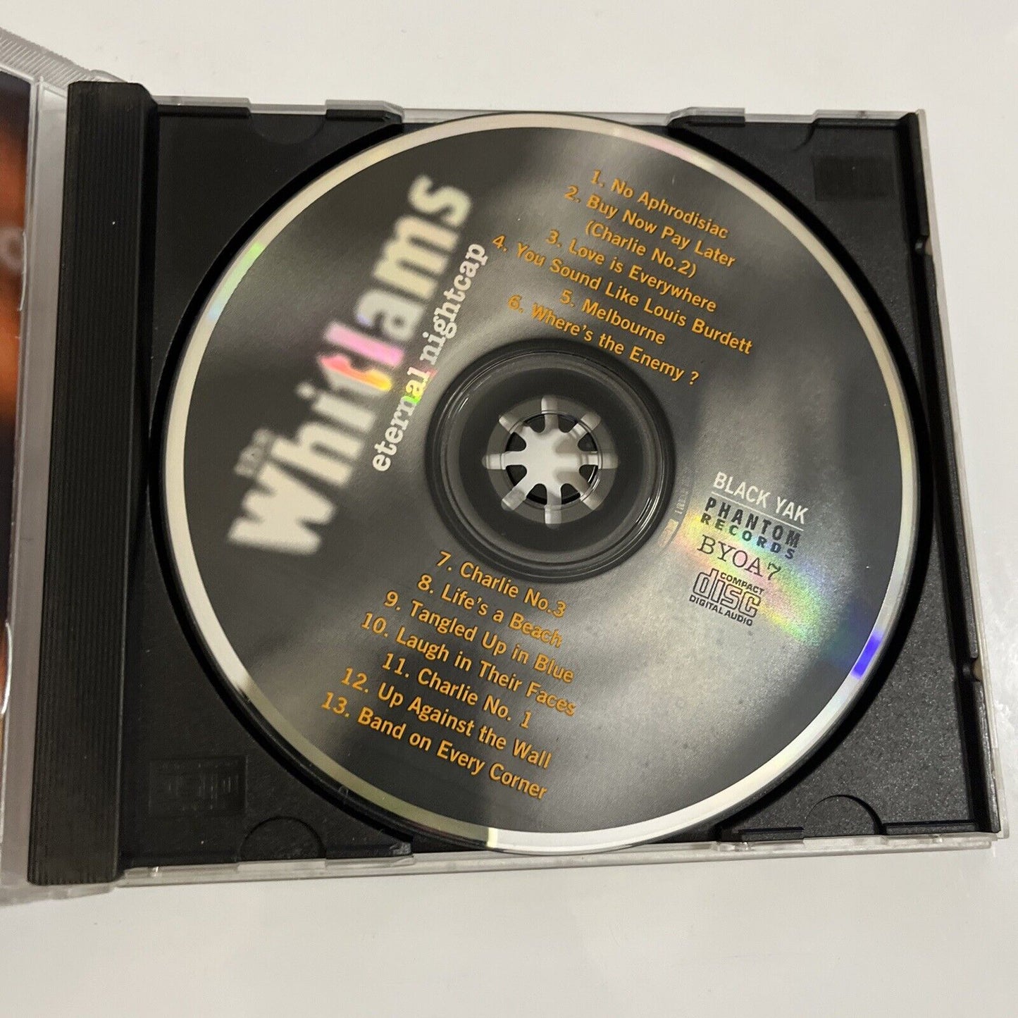 Eternal Nightcap by The Whitlams (CD, 1997) Album