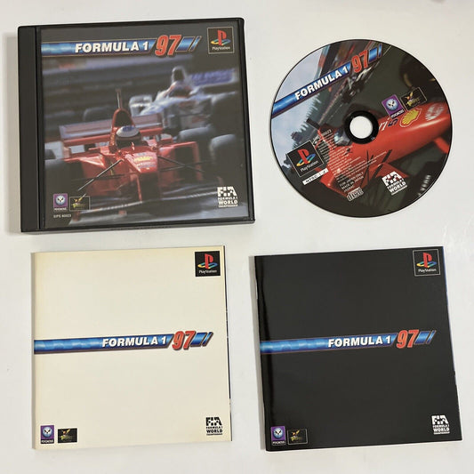 Formula 1 '97  PS1 Sony PlayStation NTSC-J JAPAN Racing Game