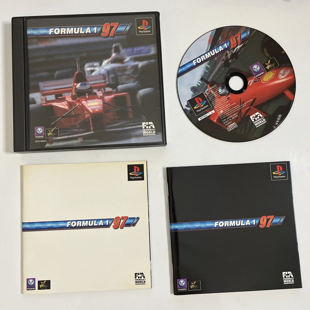 Formula 1 '97 PS1 Sony PlayStation NTSC-J JAPAN Racing Game – Retro Unit