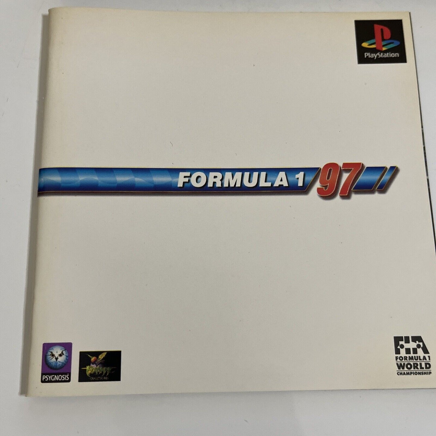 Formula 1 '97  PS1 Sony PlayStation NTSC-J JAPAN Racing Game