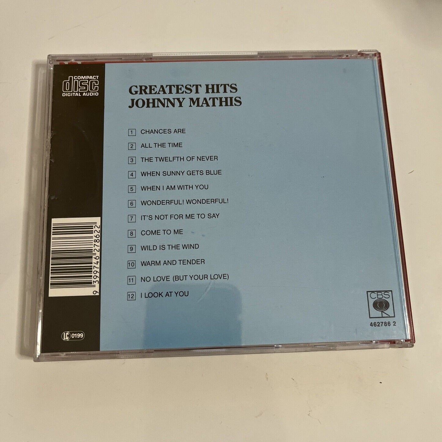 Johnny's Greatest Hits by Johnny Mathis (CD, 1993) Album