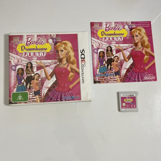 Barbie Dreamhouse Party  Nintendo 3DS 2014 Game Complete