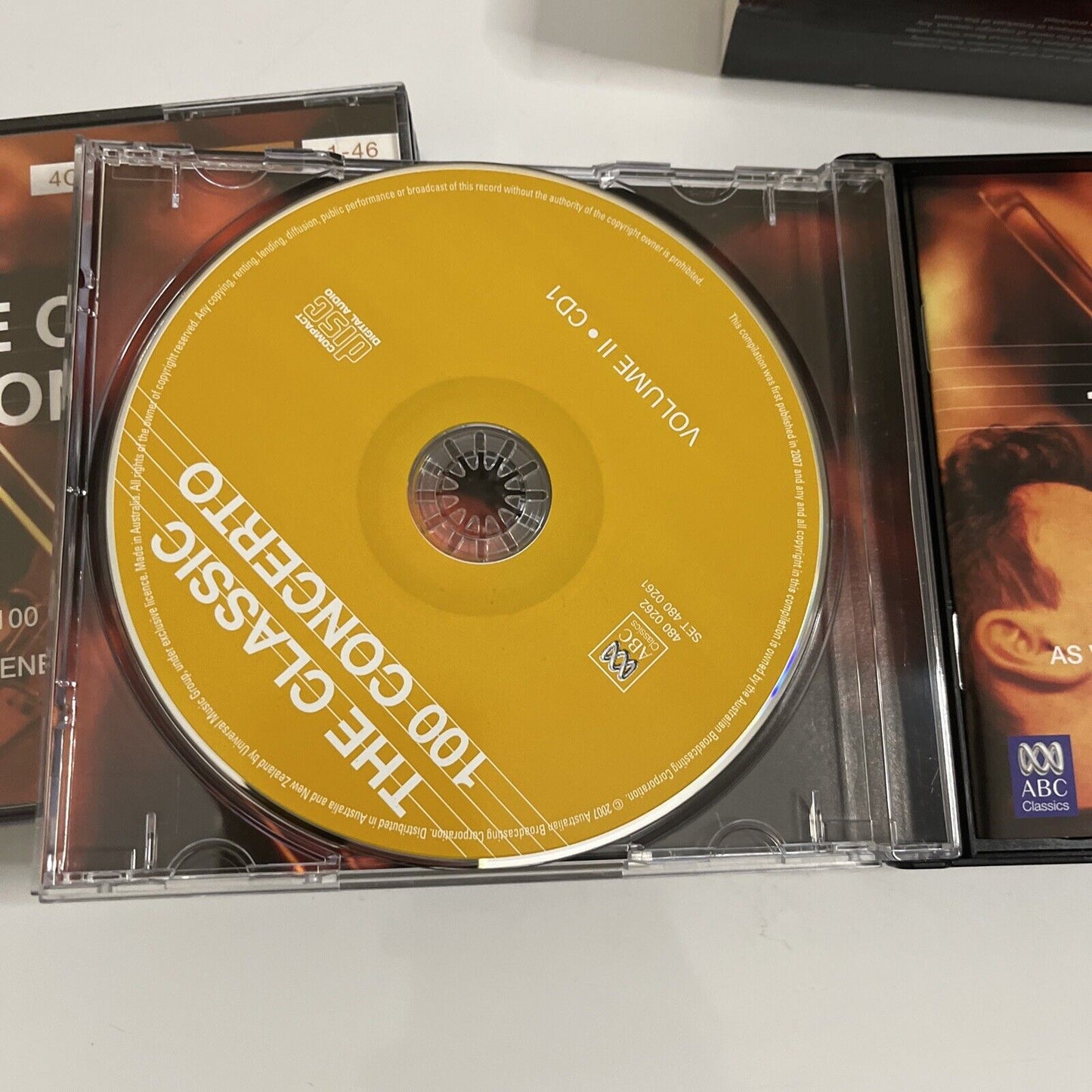 Classic 100 Concerto Box Set by Various Artists (CD. 2007, 8-Disc Set)