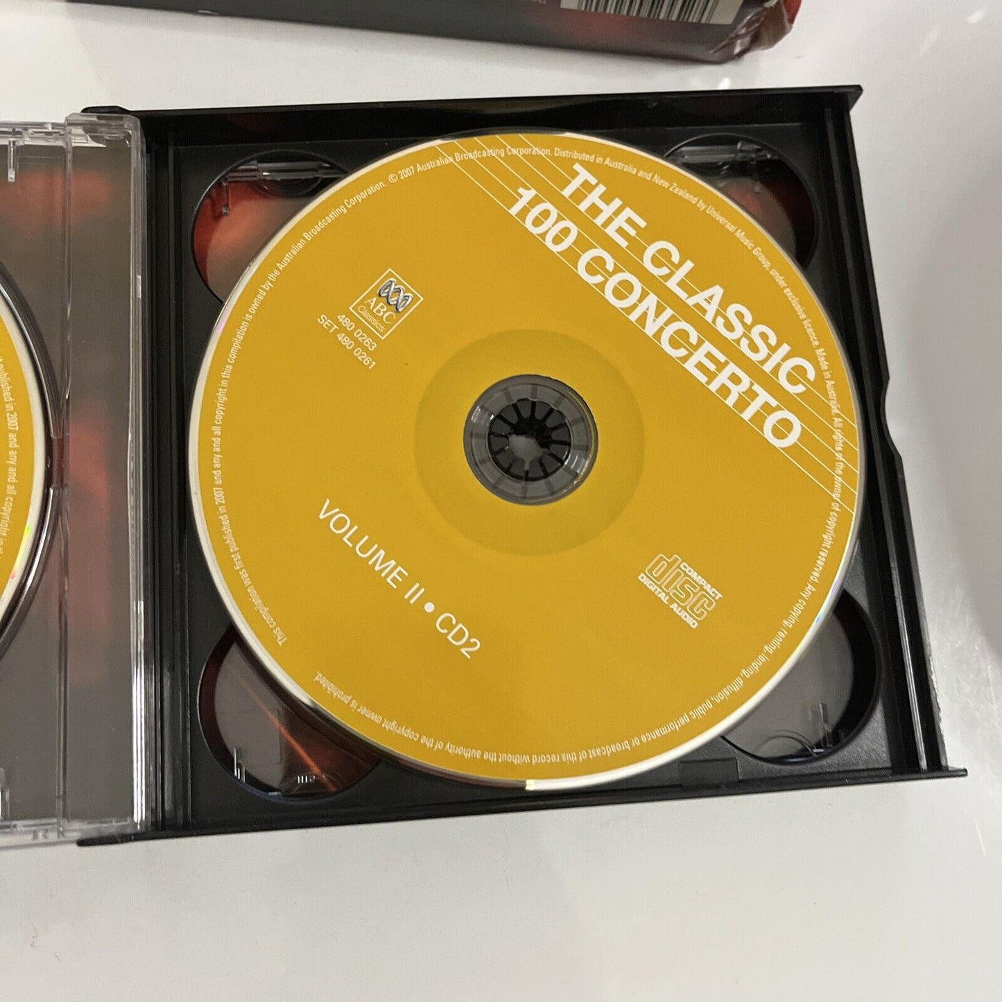 Classic 100 Concerto Box Set by Various Artists (CD. 2007, 8-Disc Set)