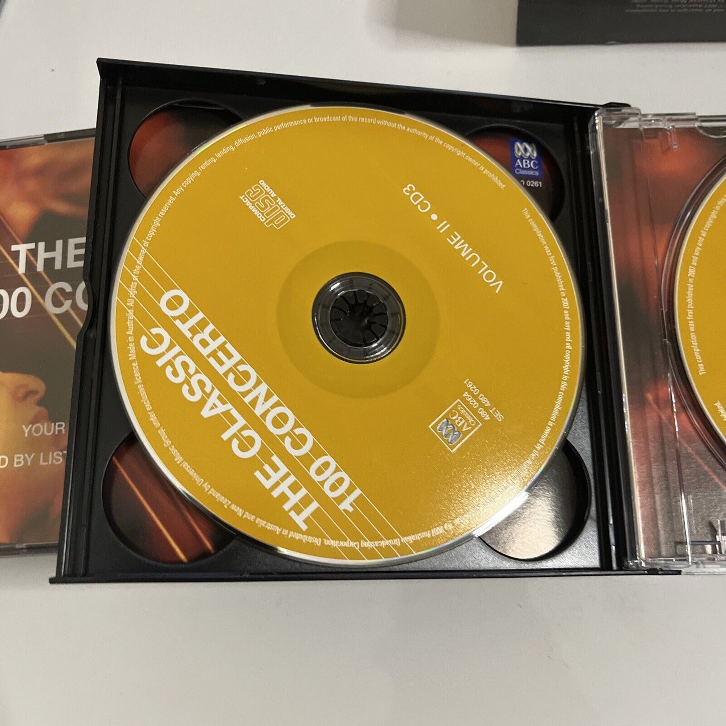 Classic 100 Concerto Box Set by Various Artists (CD. 2007, 8-Disc Set)