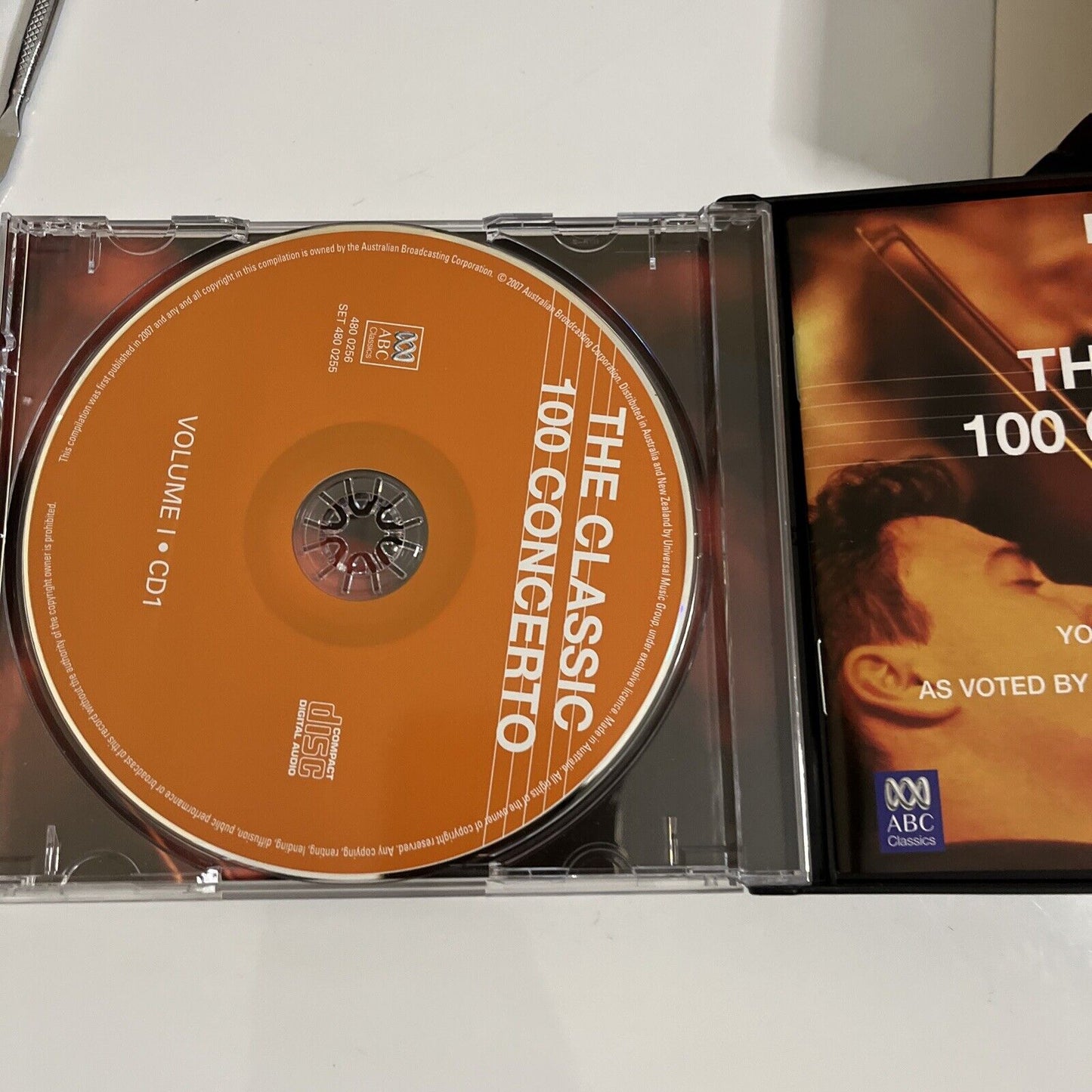 Classic 100 Concerto Box Set by Various Artists (CD. 2007, 8-Disc Set)