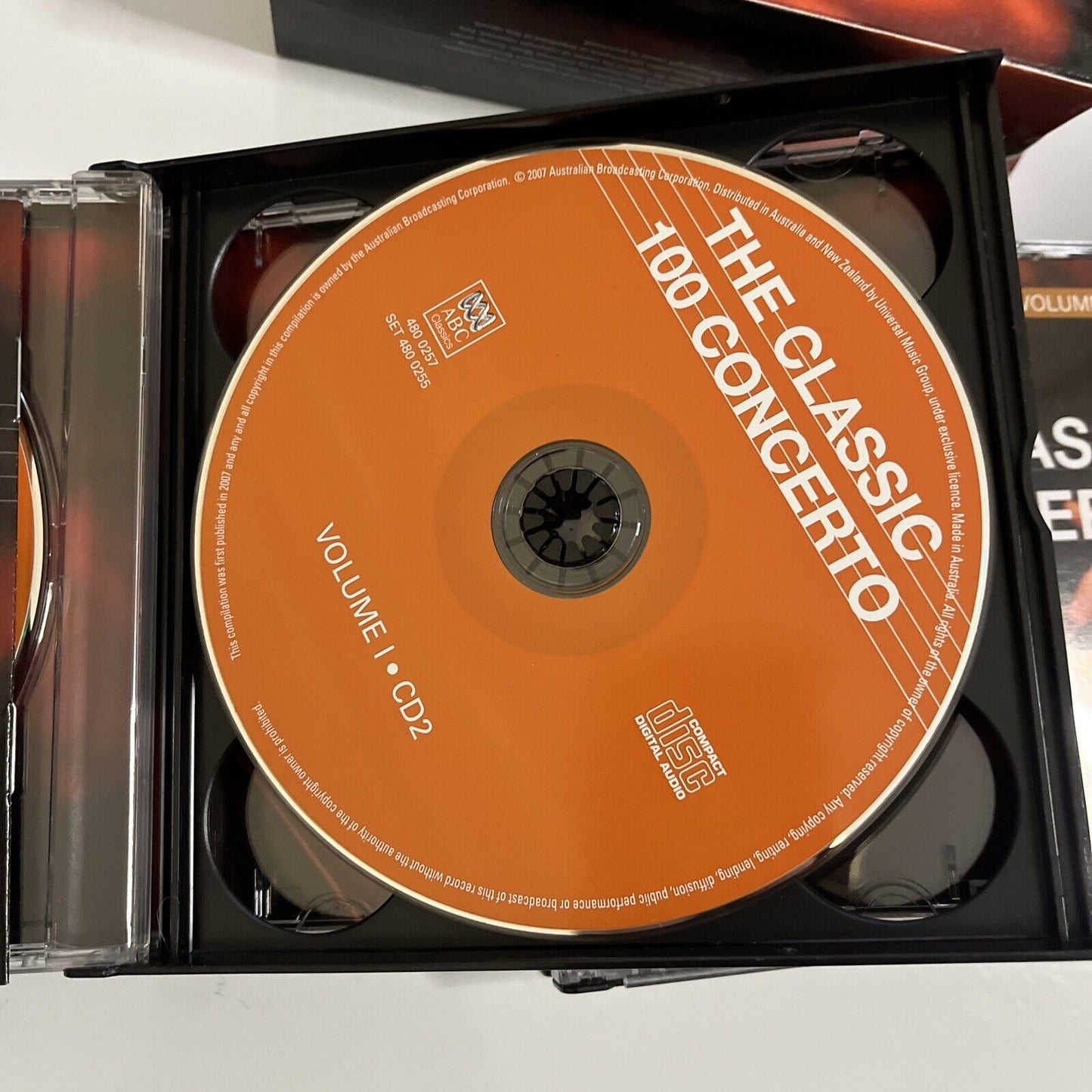 Classic 100 Concerto Box Set by Various Artists (CD. 2007, 8-Disc Set)