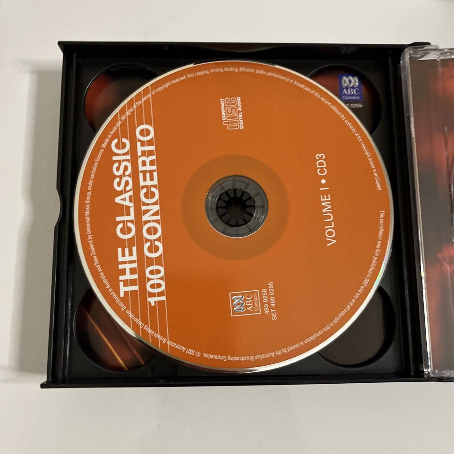 Classic 100 Concerto Box Set by Various Artists (CD. 2007, 8-Disc Set)