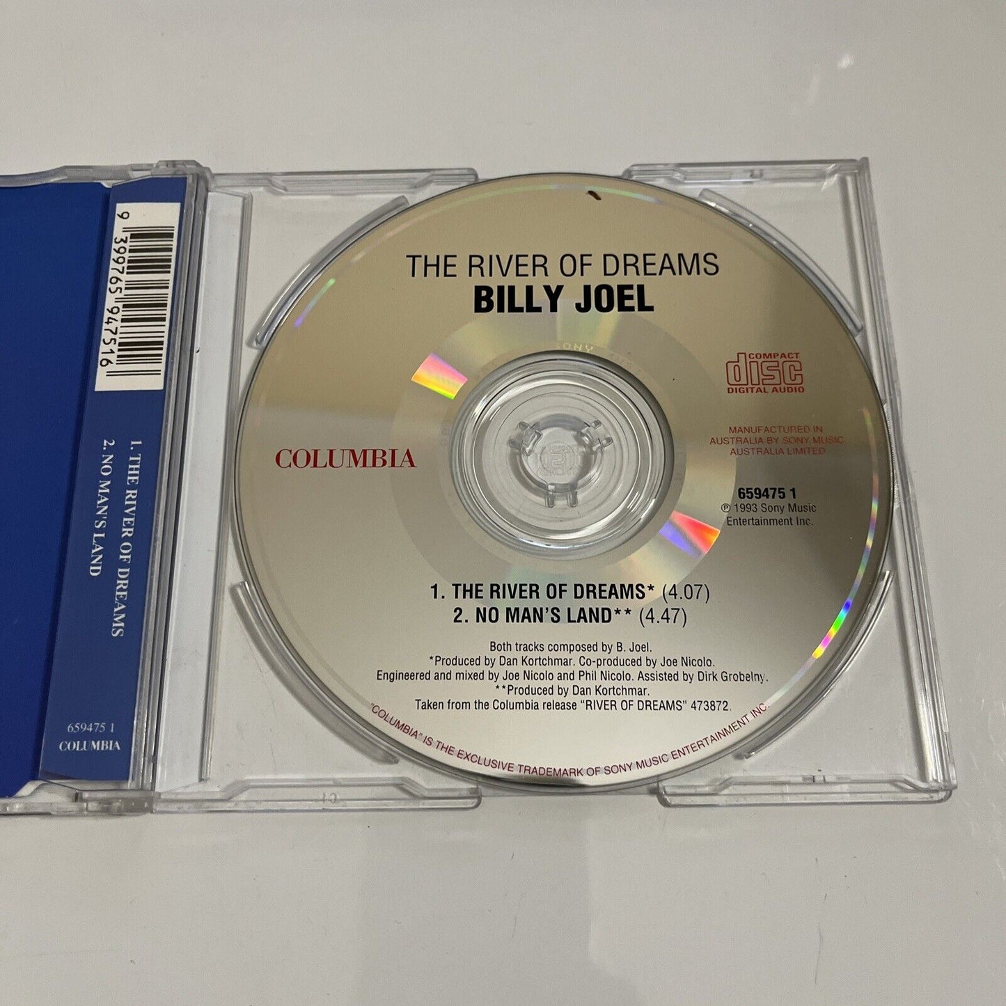 The River Of Dreams by Billy Joel (CD, 1993) Single