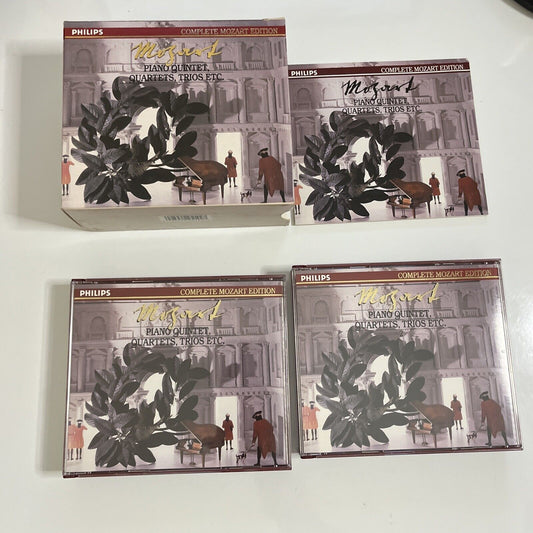 Mozart: Piano Quintets, Quartets, Trios, Etc Box Set (CD, 1990, 5-Disc) Philips