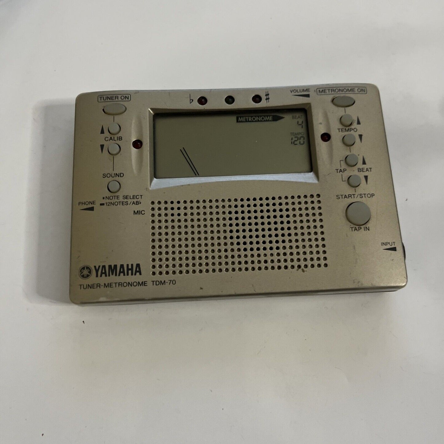 Yamaha Tuner and Metronome TDM-70 *Missing Battery Lid