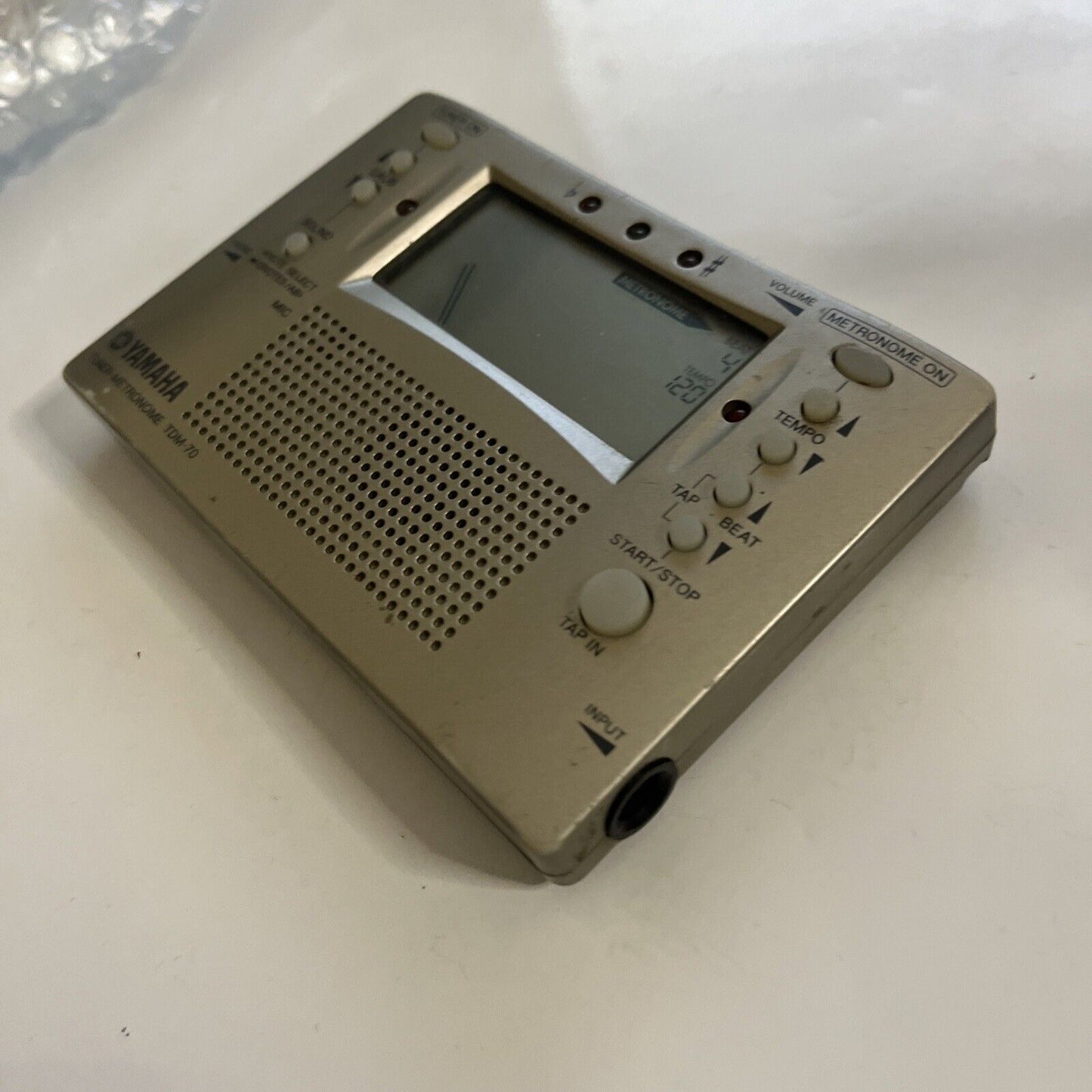 Yamaha Tuner and Metronome TDM-70 *Missing Battery Lid