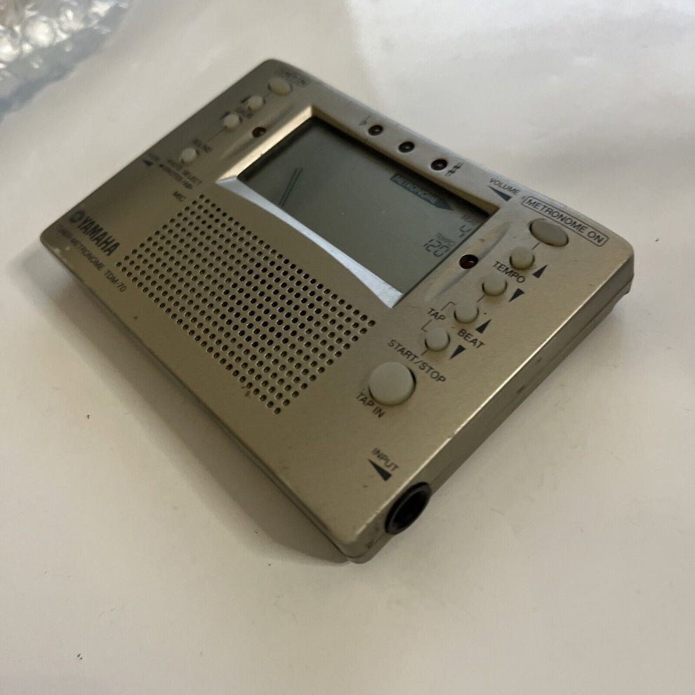 Yamaha Tuner and Metronome TDM70 *Missing Battery Lid Retro Unit