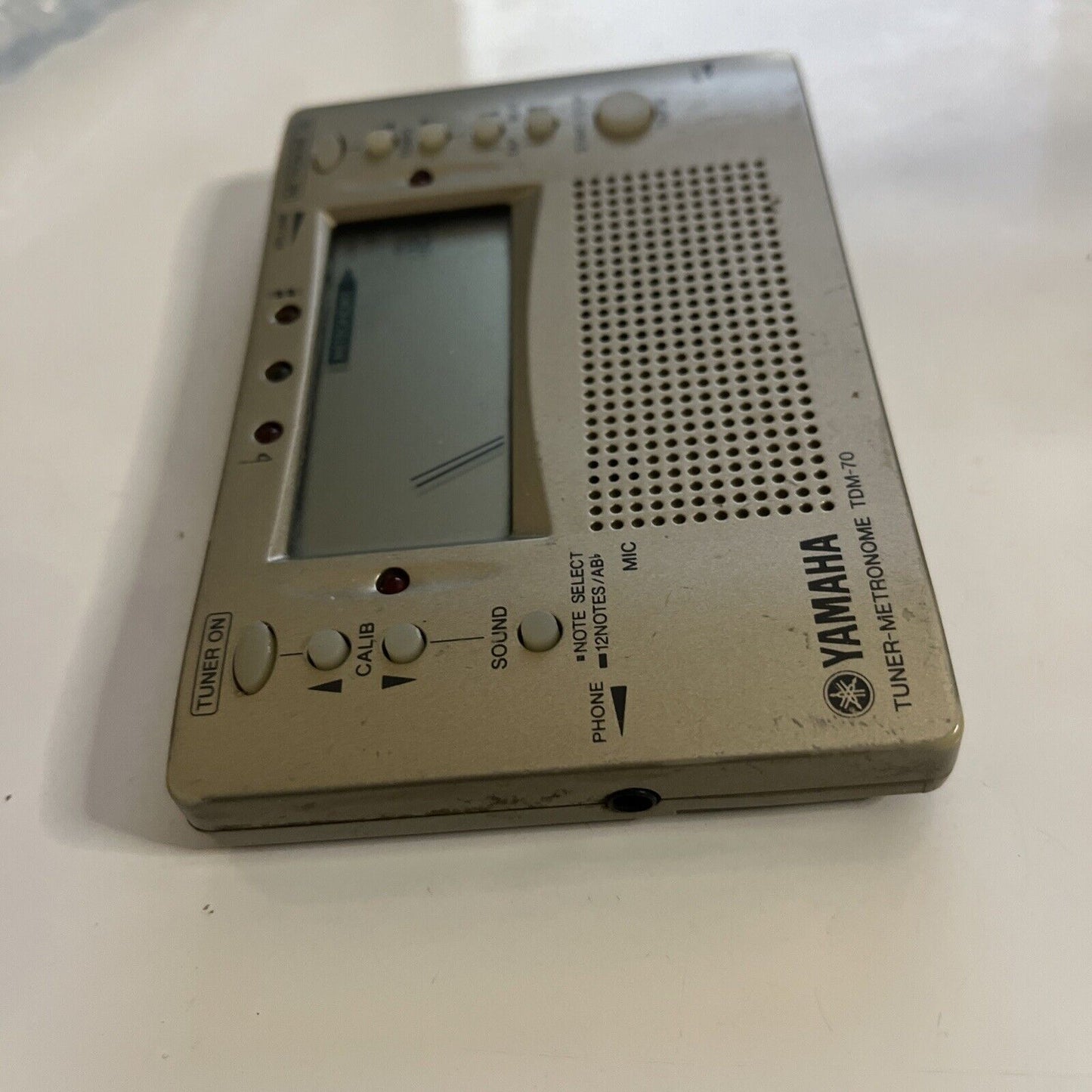 Yamaha Tuner and Metronome TDM-70 *Missing Battery Lid