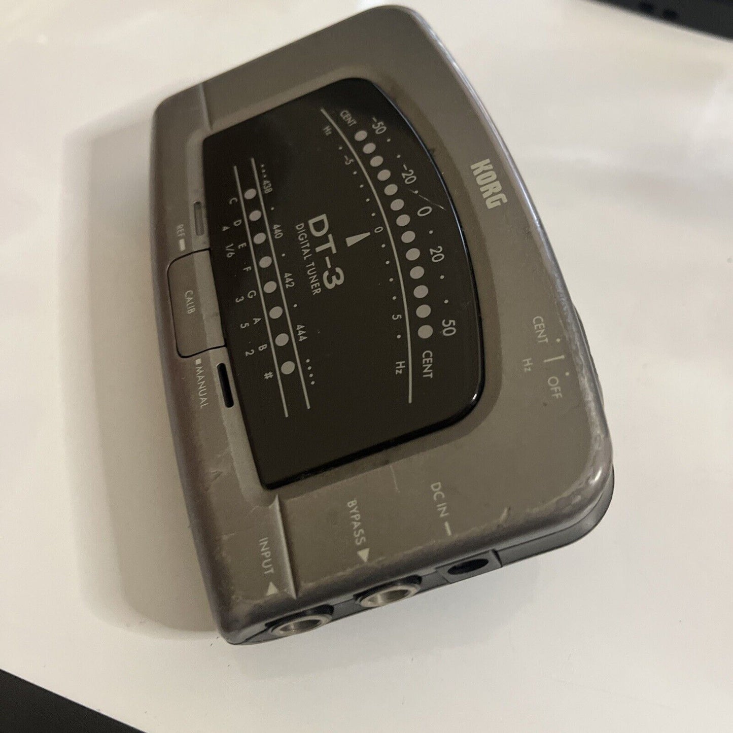 Korg DT-3 Digital Chromatic Tuner for Guitar and Bass