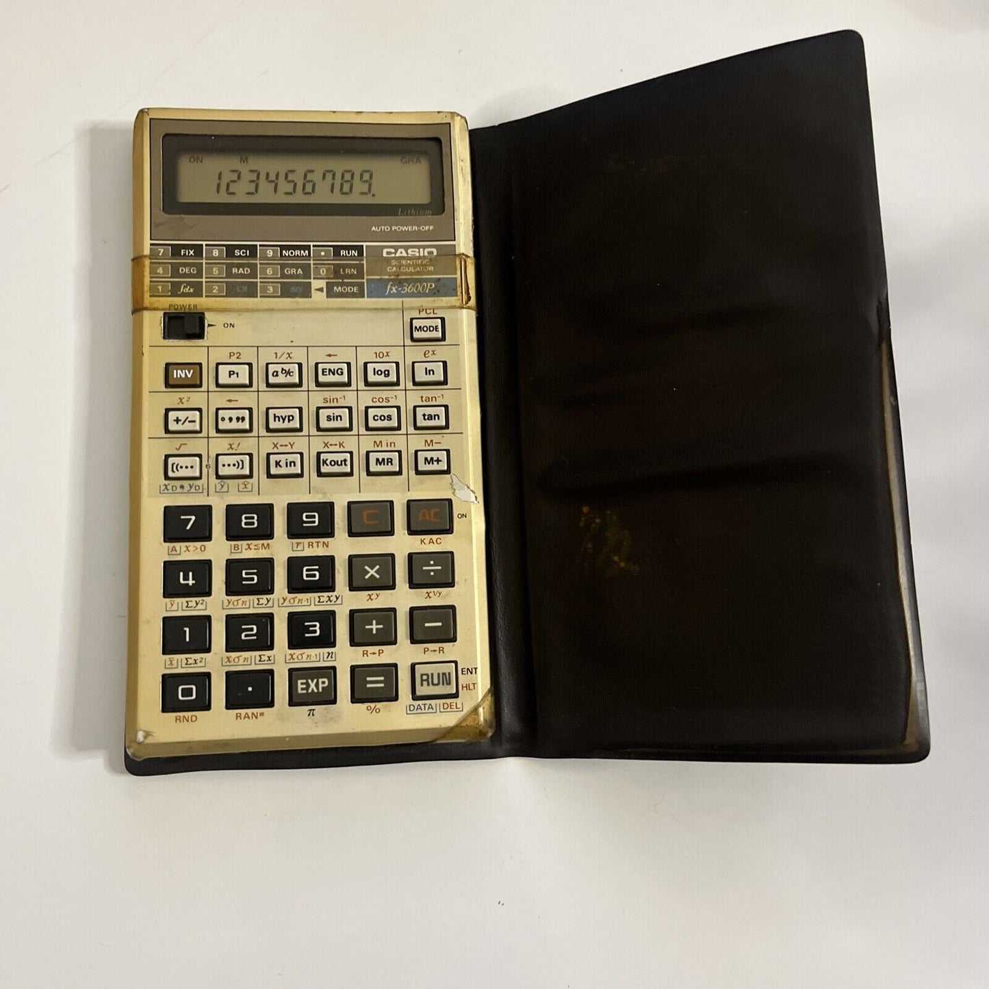 Casio fx-3600P Scientific Calculator Vintage