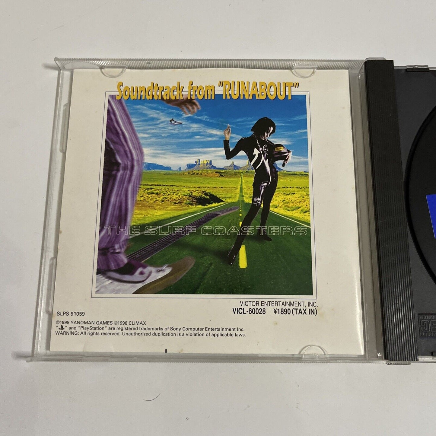 Runabout (Felony 11-79) PS1 Sony PlayStation NTSC-J JAPAN 1997 Car Racing Game