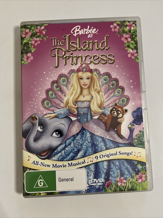 Barbie The Island Princess (DVD, 2007) Animation Region 4