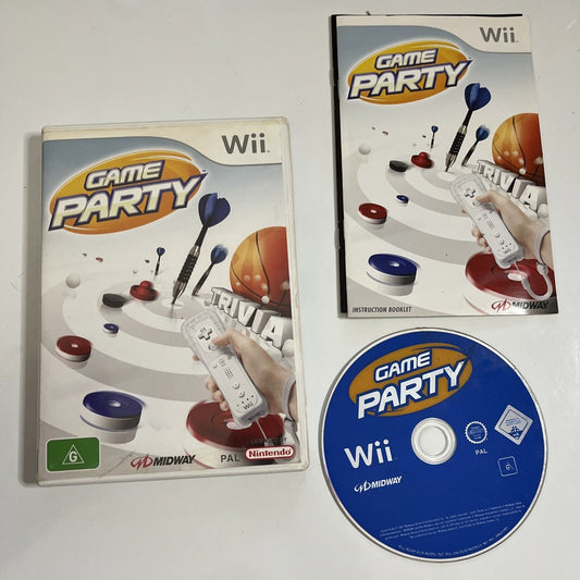 Game Party  Nintendo Wii PAL 2008 Game Complete