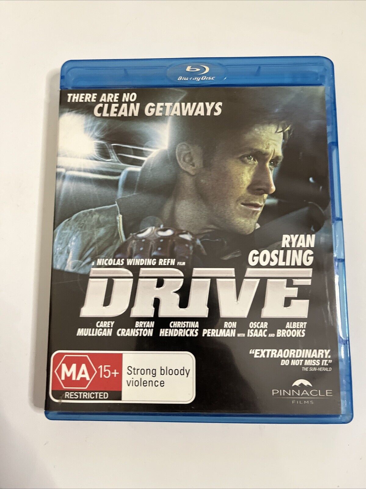 Drive (Blu-ray, 2011) Ryan Gosling, Bryan Cranston, Christina Hendricks Region B