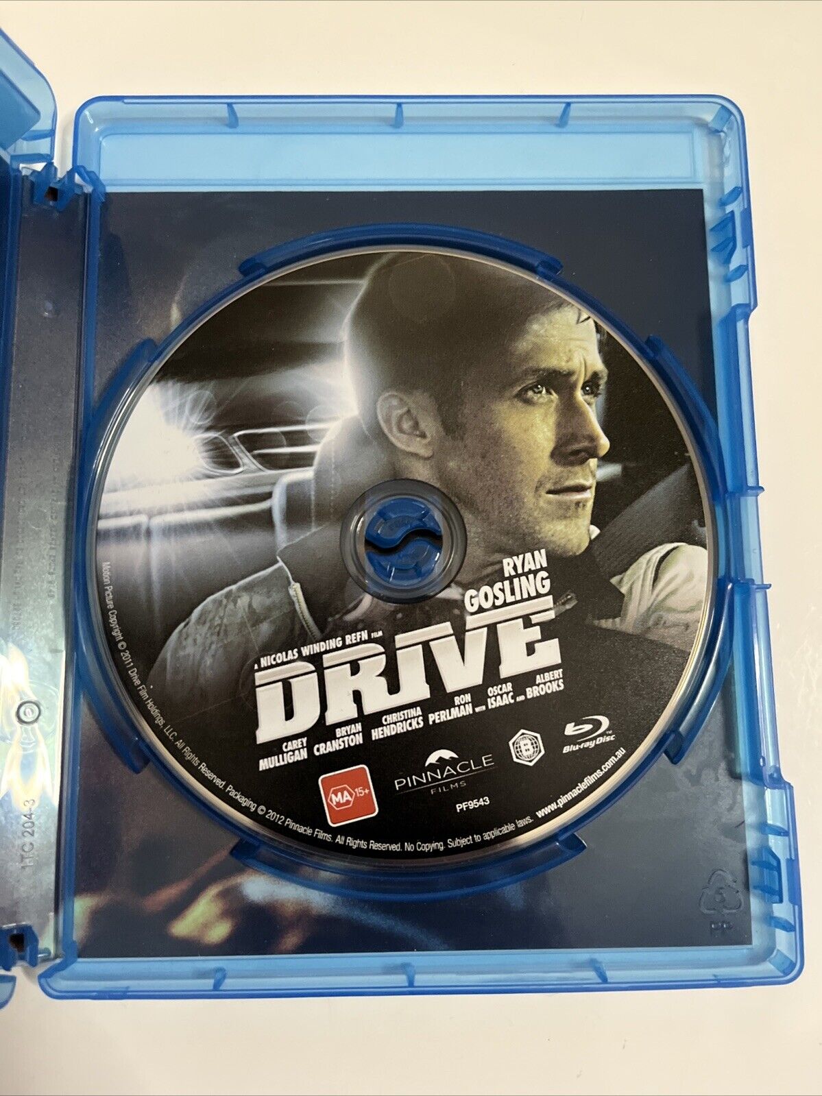 Drive (Blu-ray, 2011) Ryan Gosling, Bryan Cranston, Christina Hendricks Region B