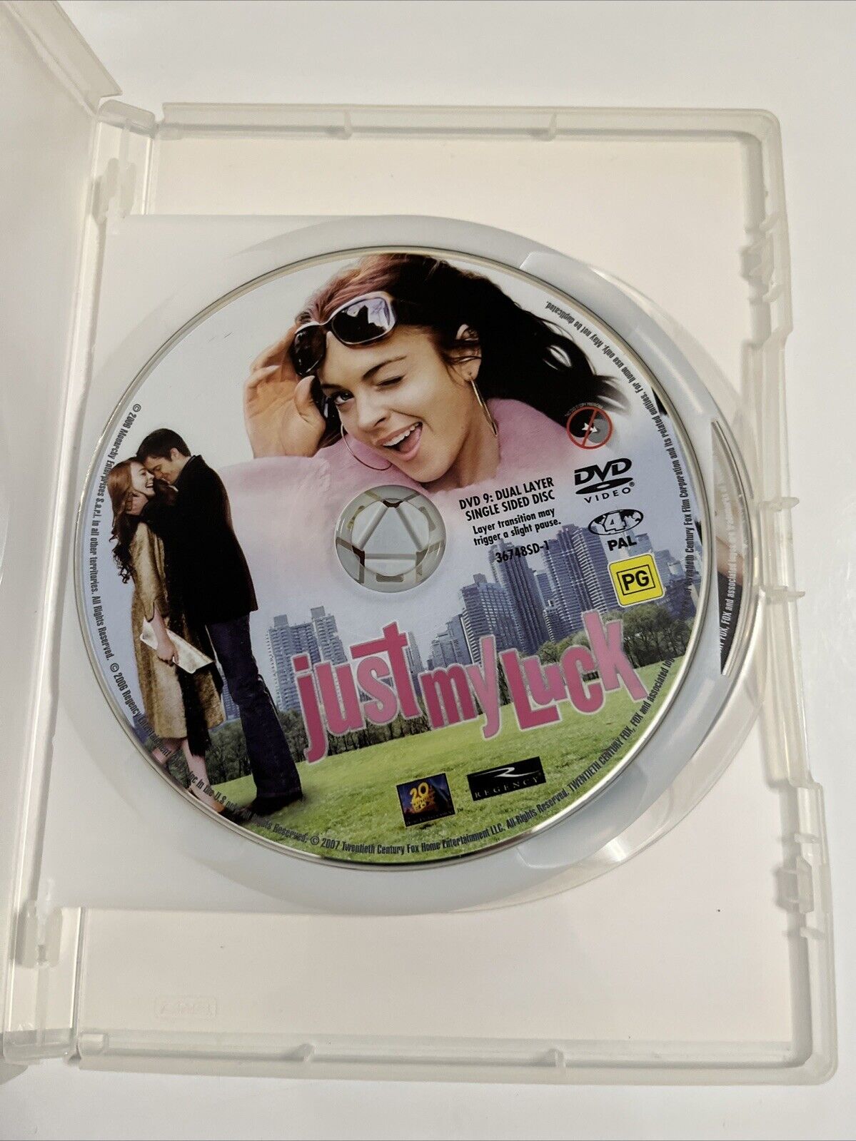 Just My Luck / First Daughter (DVD, 2008, 2-Disc) Lindsay Lohan Region 4