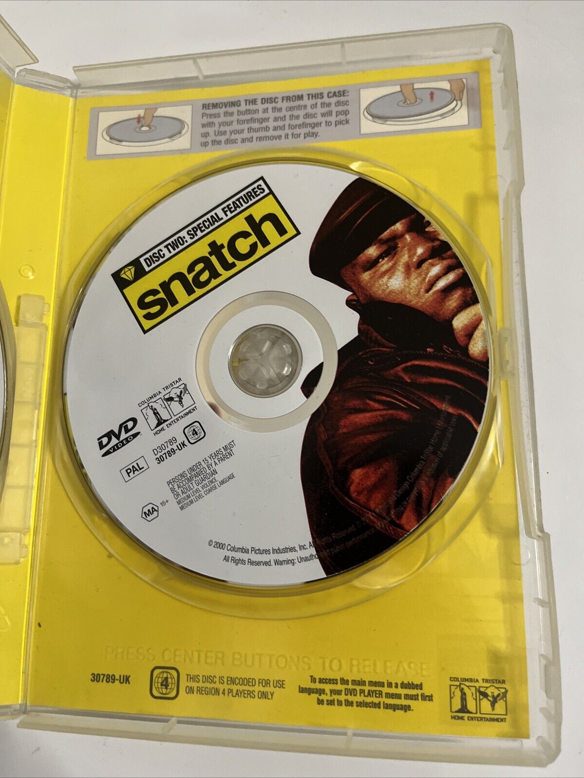 Snatch Collector's Edition (DVD, 2000, 2-Disc Set) Region 4