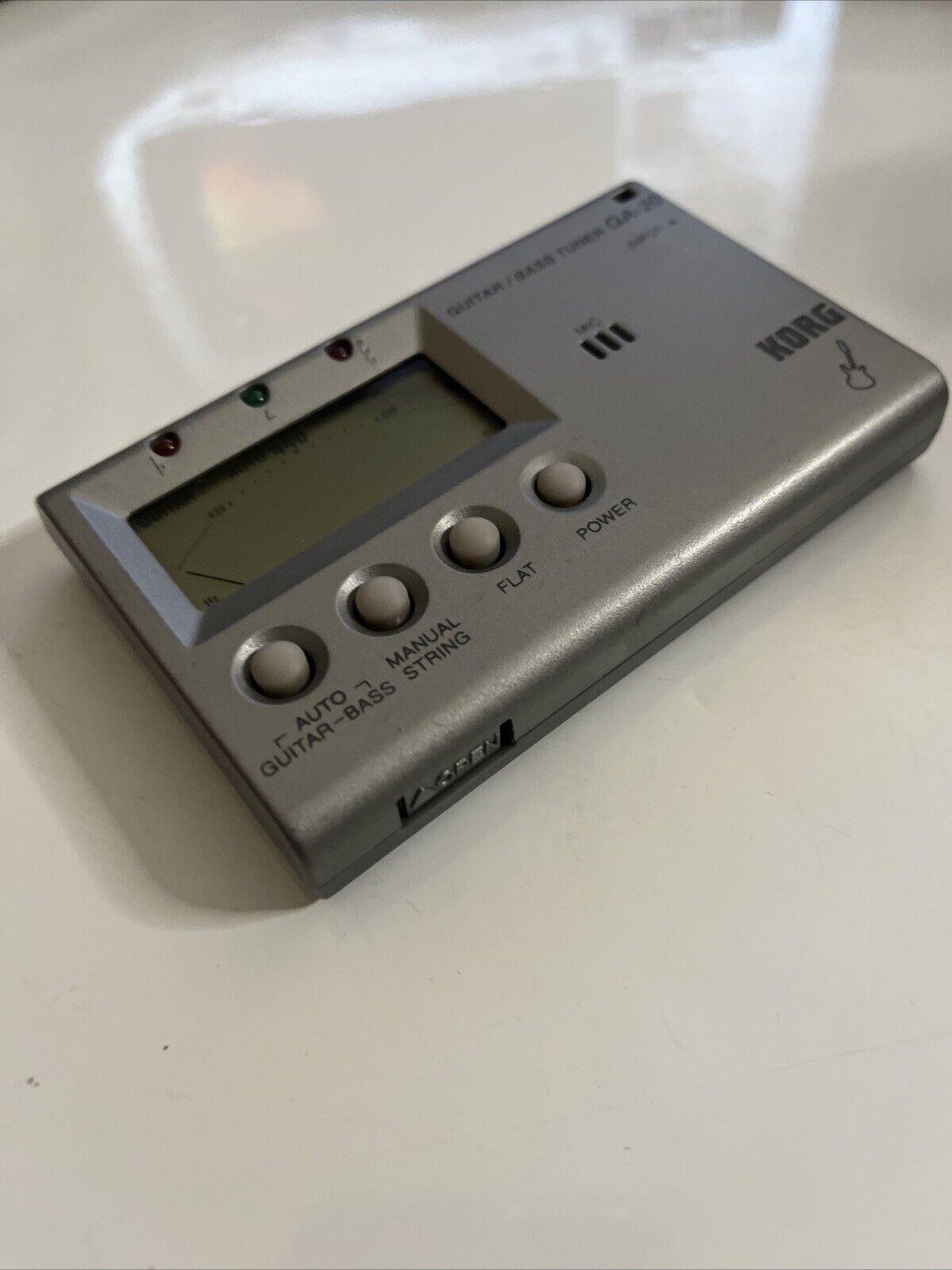 Korg GA-20 Guitar Bass Tuner with Input and Microphone