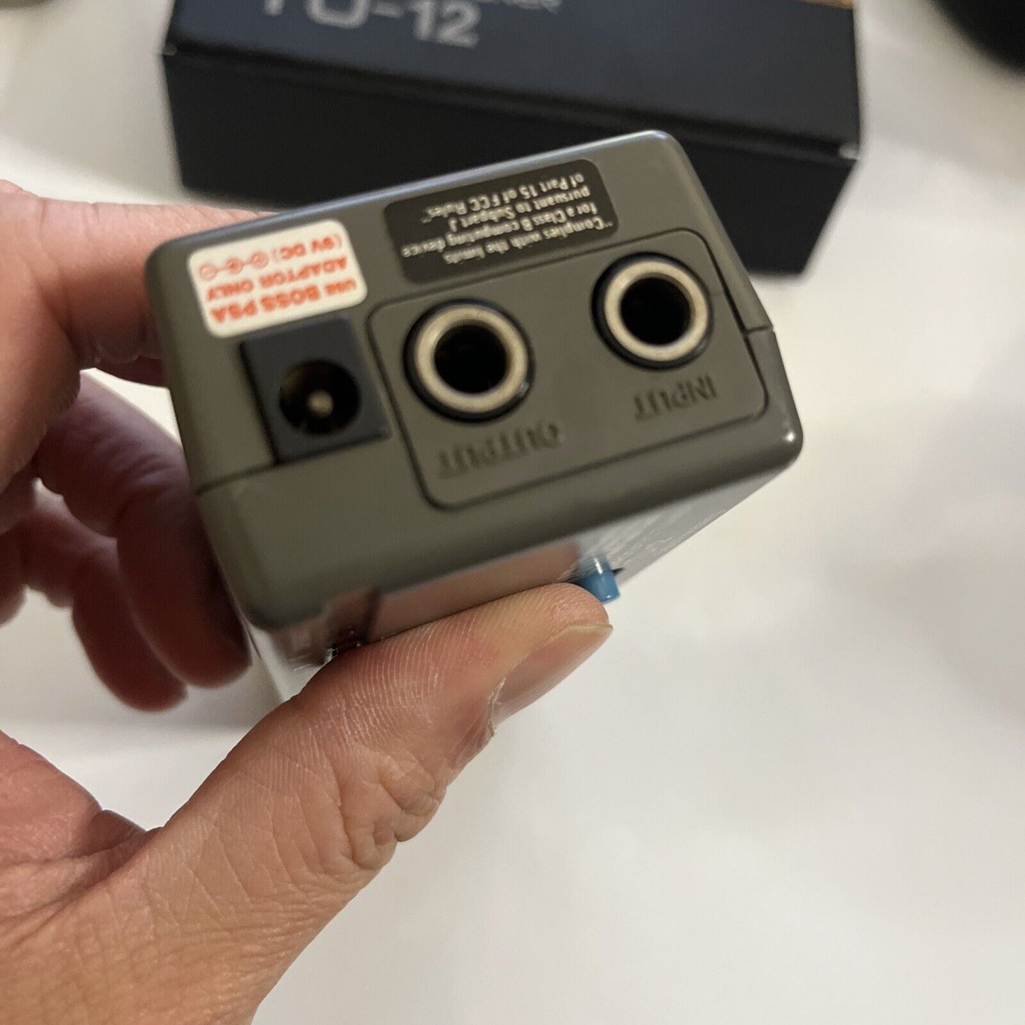 BOSS Chromatic Tuner TU-12 Untested