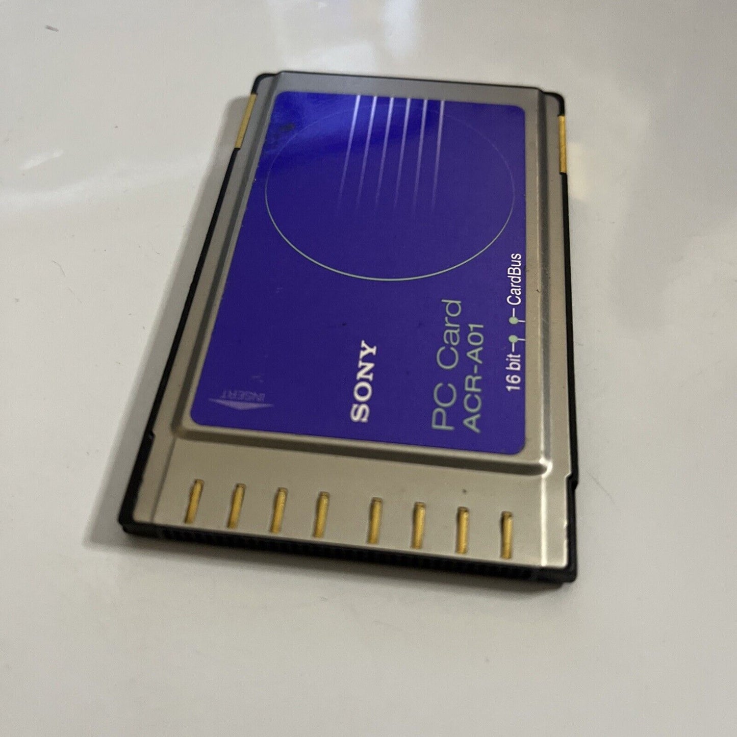 Sony PC Card PCMCIA 16 Bit Interface Card CardBus  ACR-A01