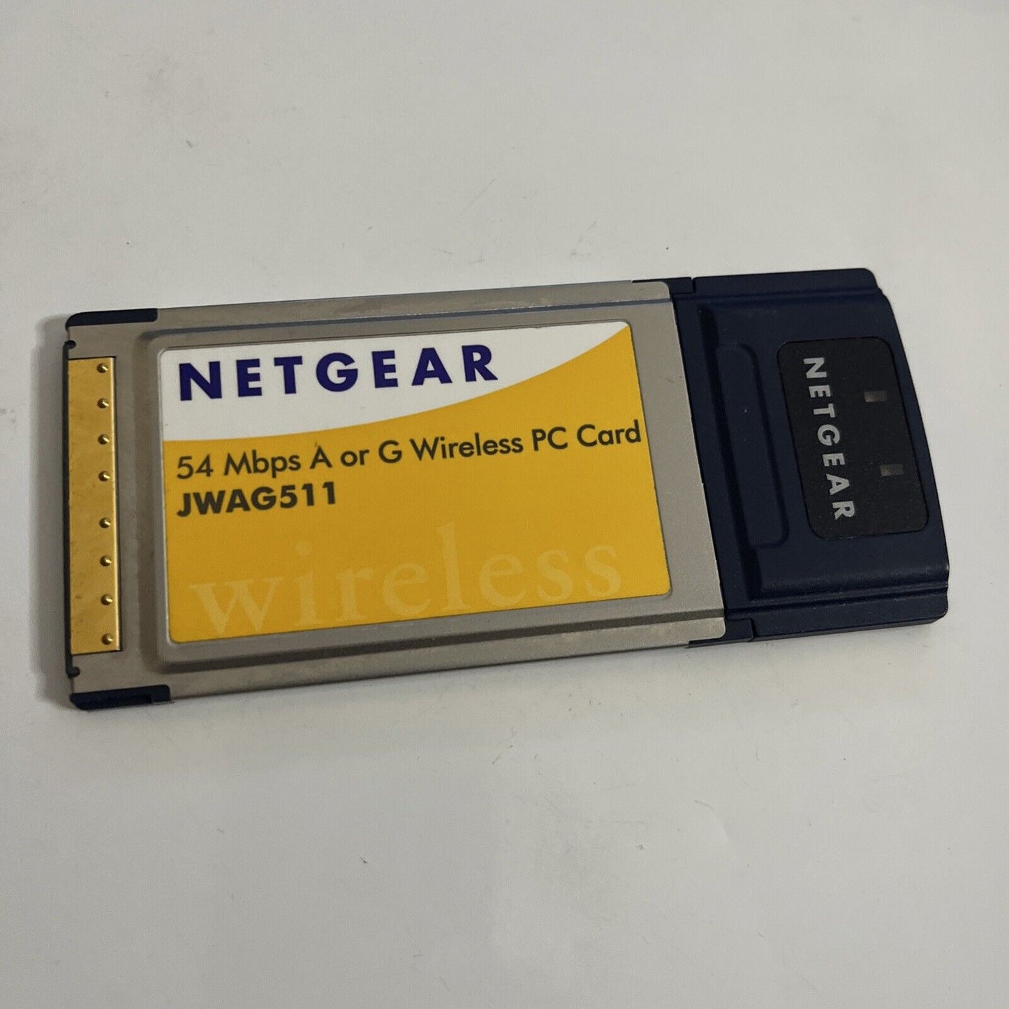 Netgear 54 Mbps A Or G Wireless WiFi PC Card PCMCIA JWAG511