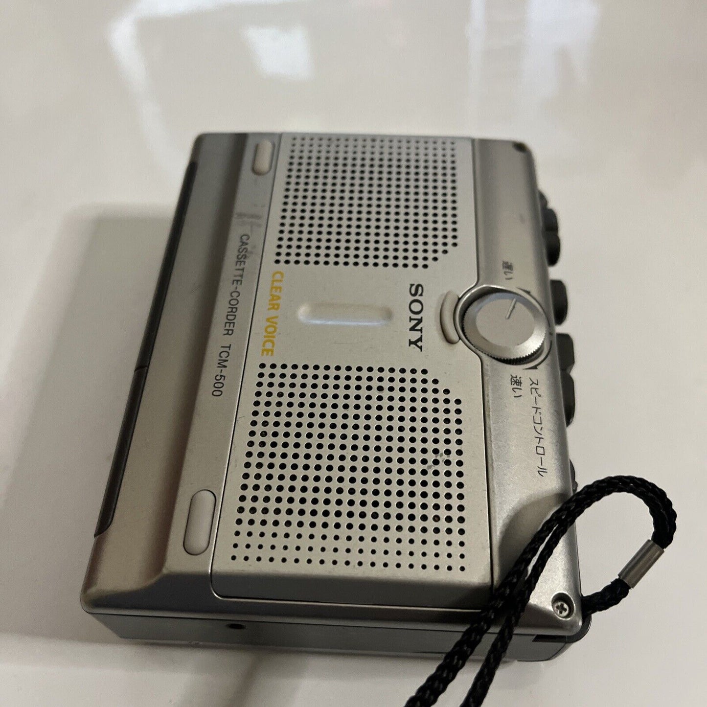 Sony Cassette Recorder Player TCM-500 *Requires Belt Replacement For Parts