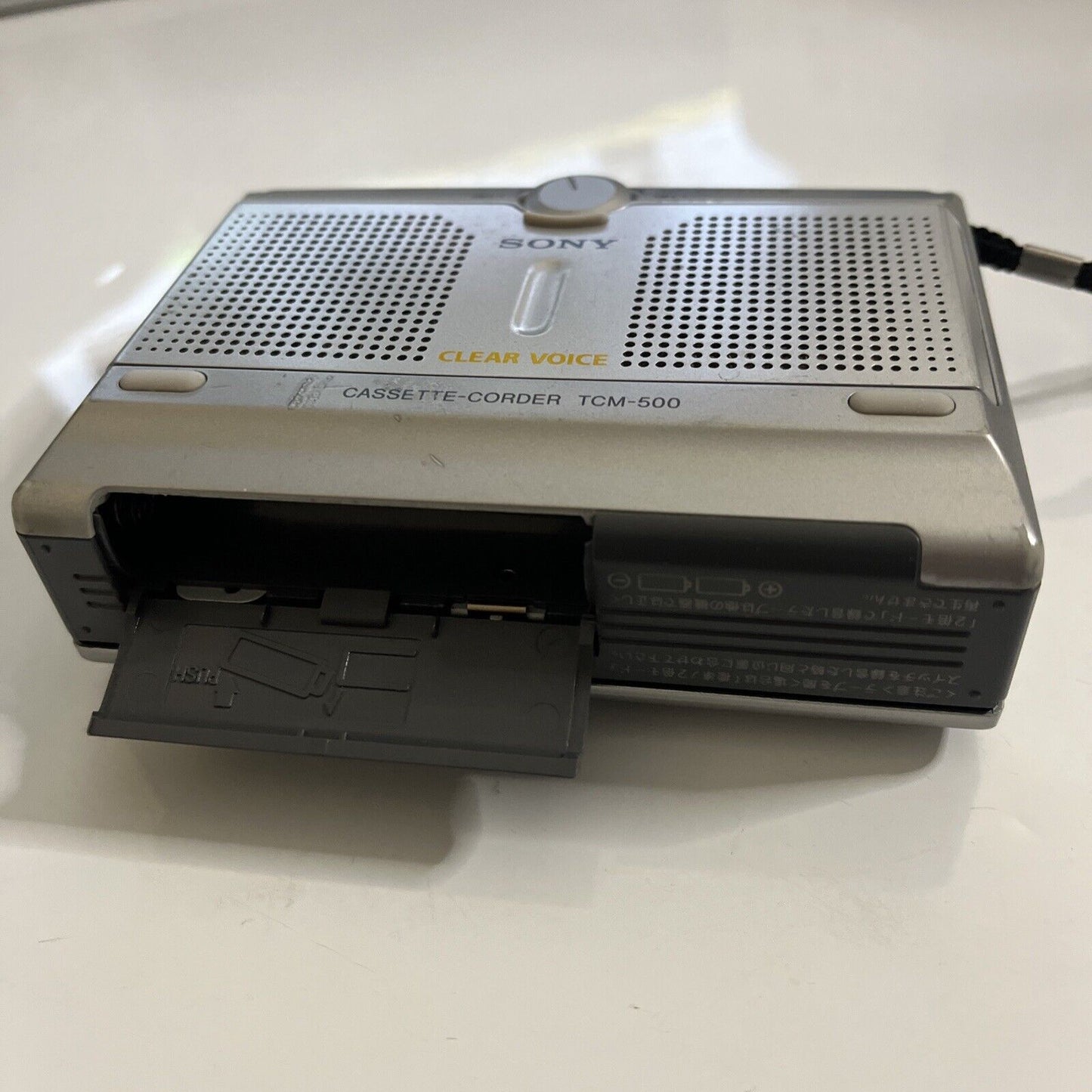 Sony Cassette Recorder Player TCM-500 *Requires Belt Replacement For Parts