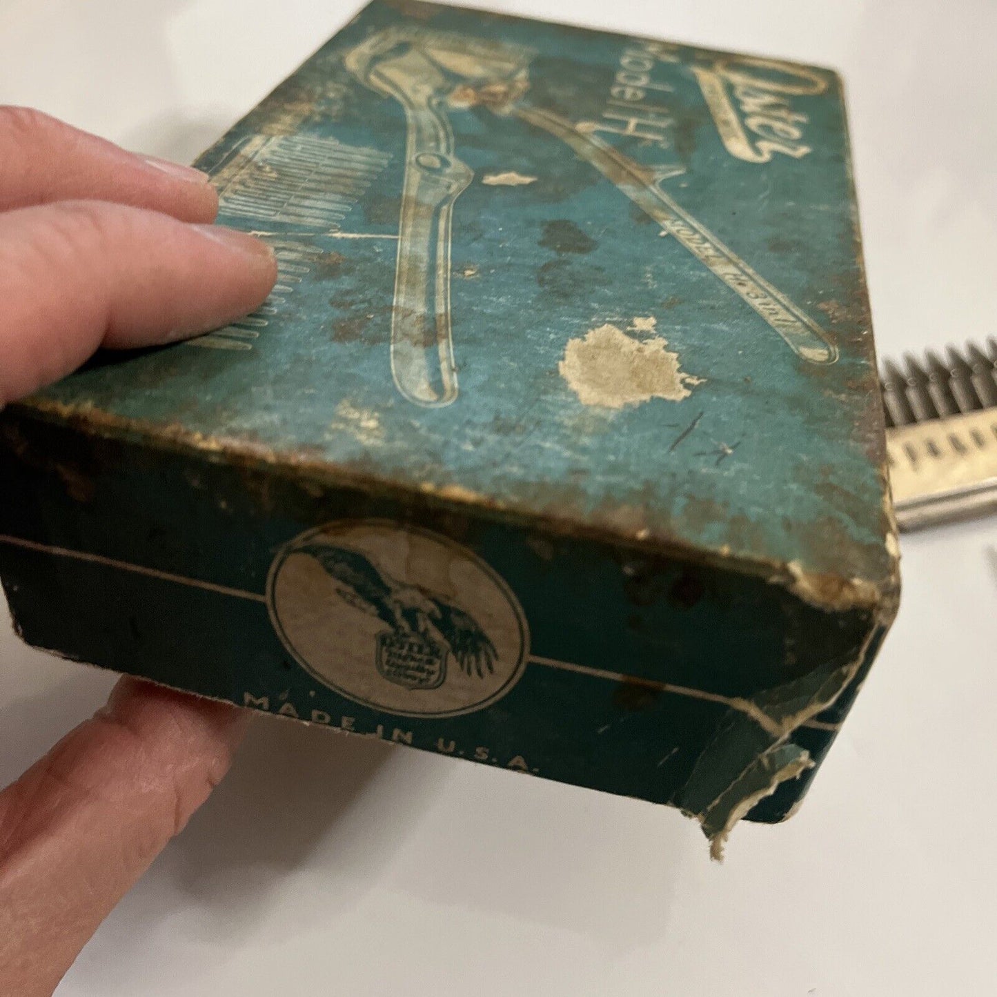 Oster Model H Wide Blade Heavy Duty Hair Clipper Vintage