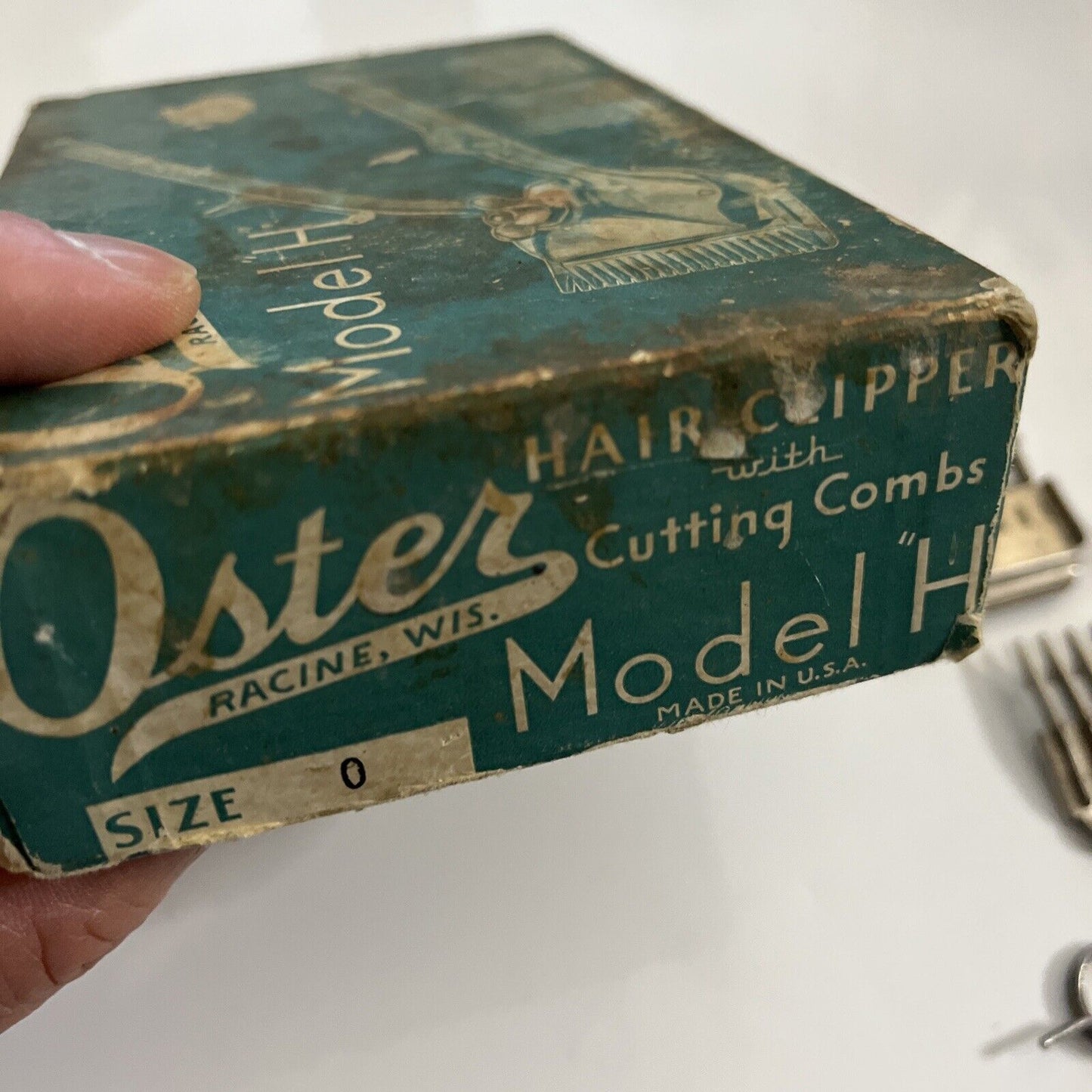 Oster Model H Wide Blade Heavy Duty Hair Clipper Vintage