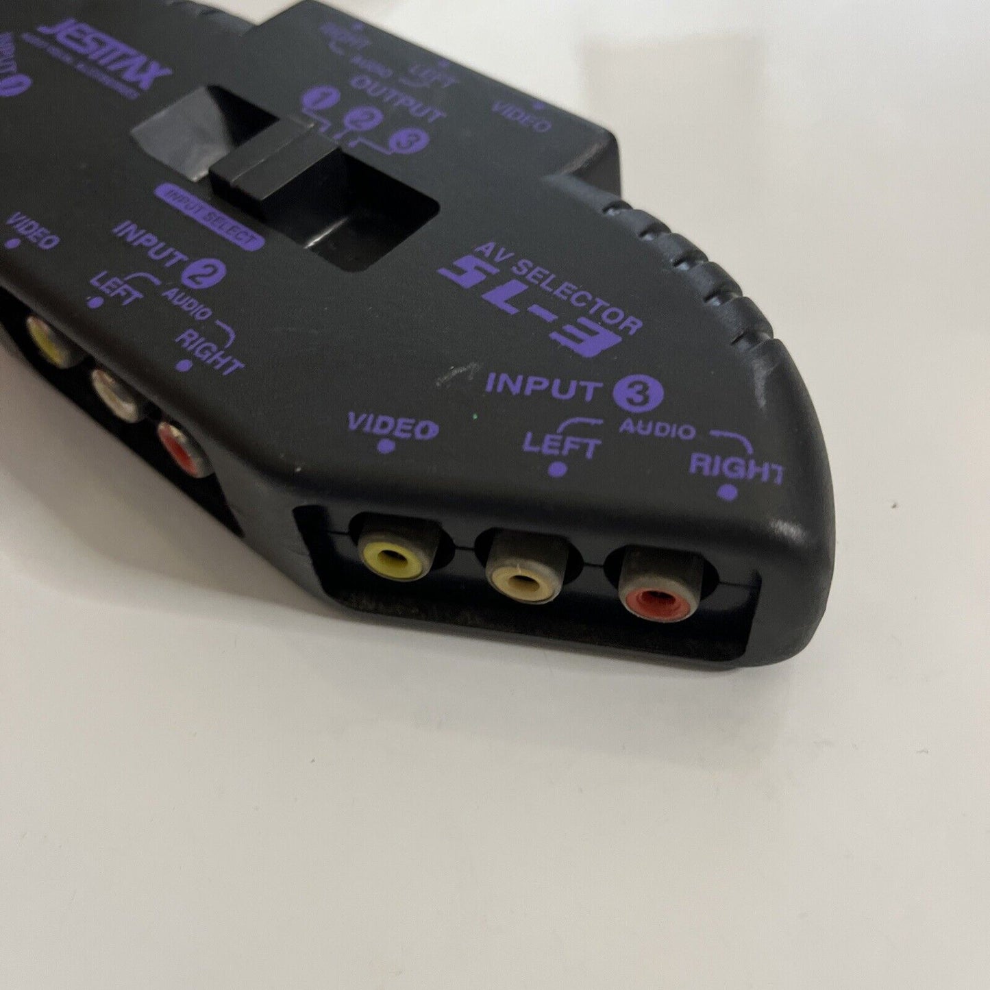 Jestax AV Composite RCA Selector 1:3 3-Way SL-3
