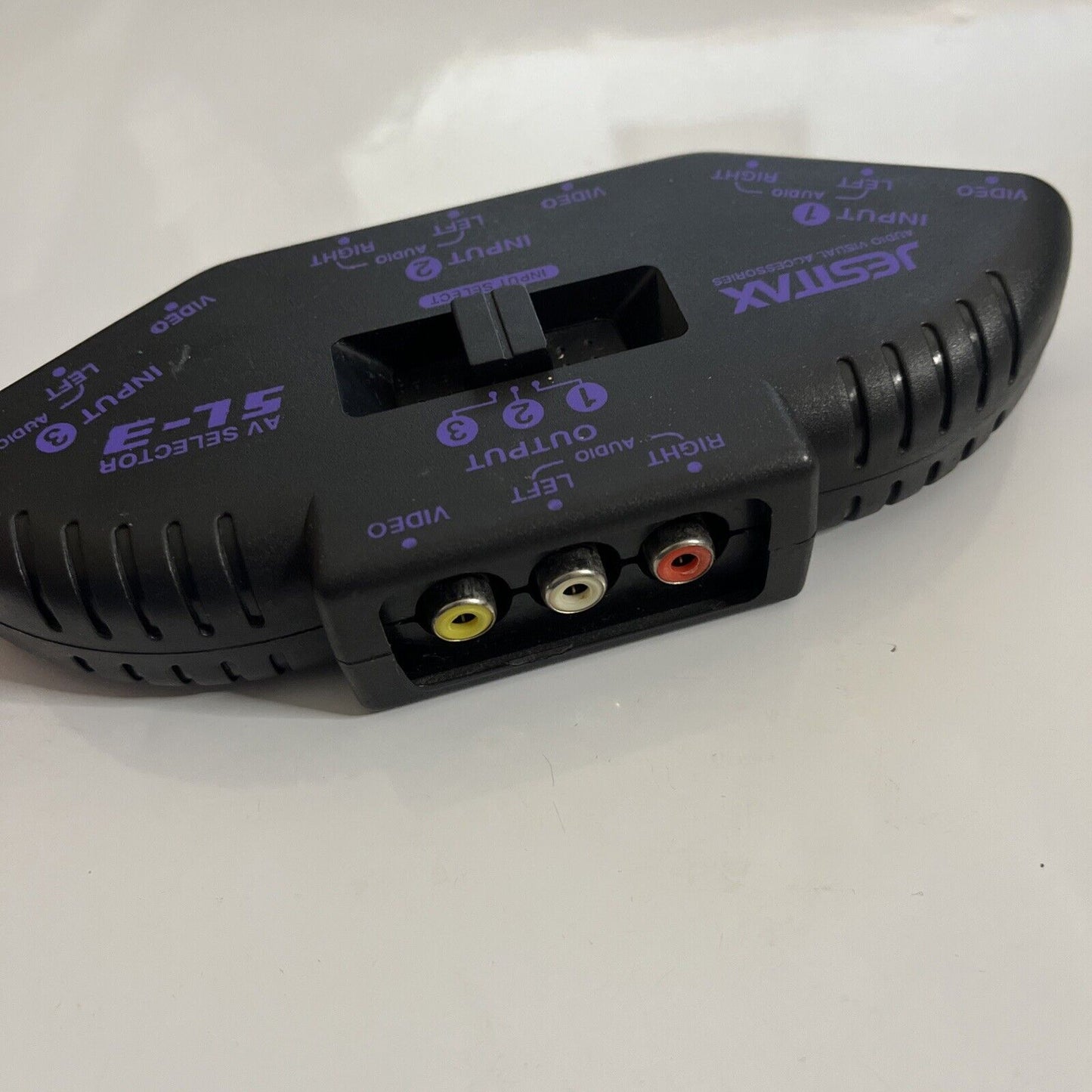 Jestax AV Composite RCA Selector 1:3 3-Way SL-3