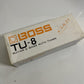 Boss Guitar & Bass Auto Tuner TU-8 with Microphone and Jack Input/Output