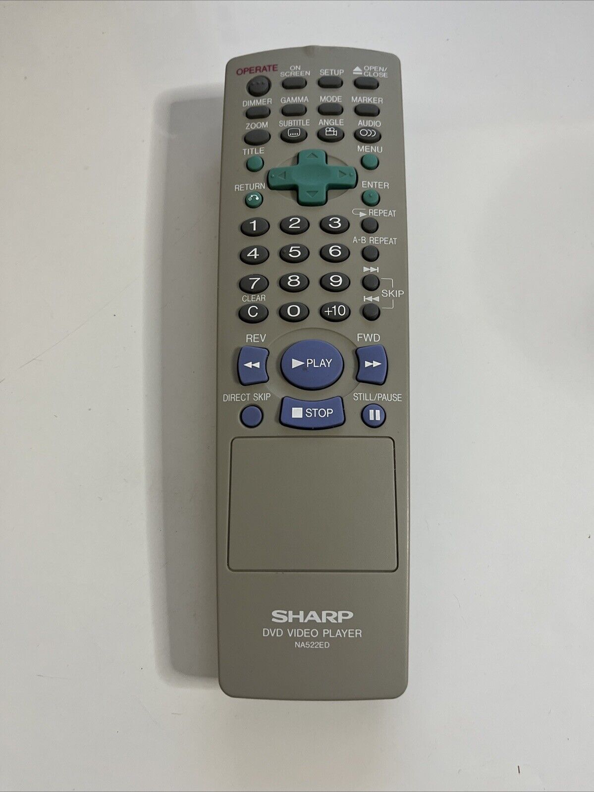 Genuine Sharp NA522ED Remote Control For Sharp DVD Player