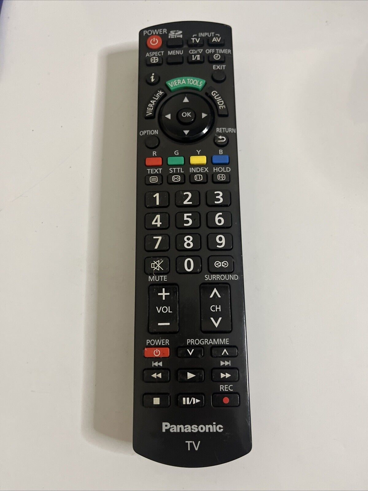 Genuine Panasonic N2QAYB000352 Remote Control for Panasonic Viera TV