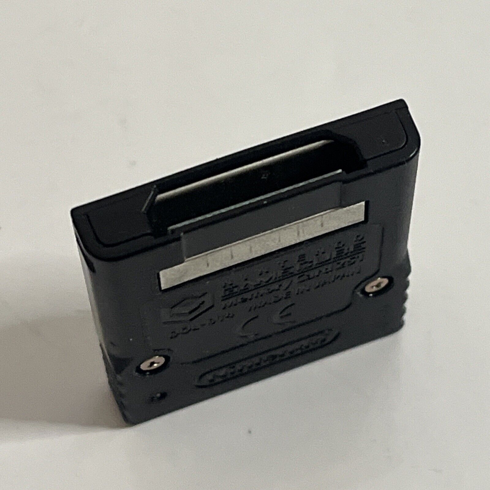 Official Nintendo GameCube GC Memory Card Black Genuine 251 Blocks DOL ...