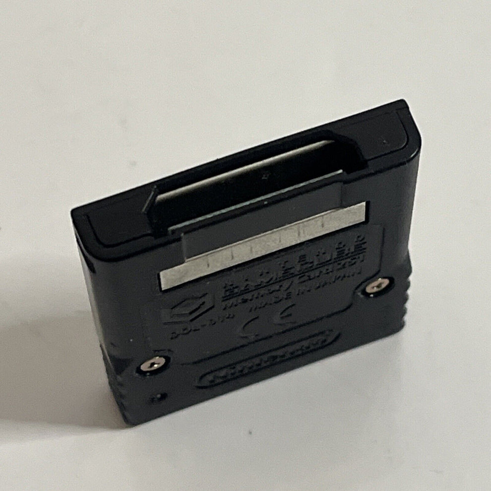 Official Nintendo GameCube GC Memory Card Black Genuine 251 Blocks DOL ...