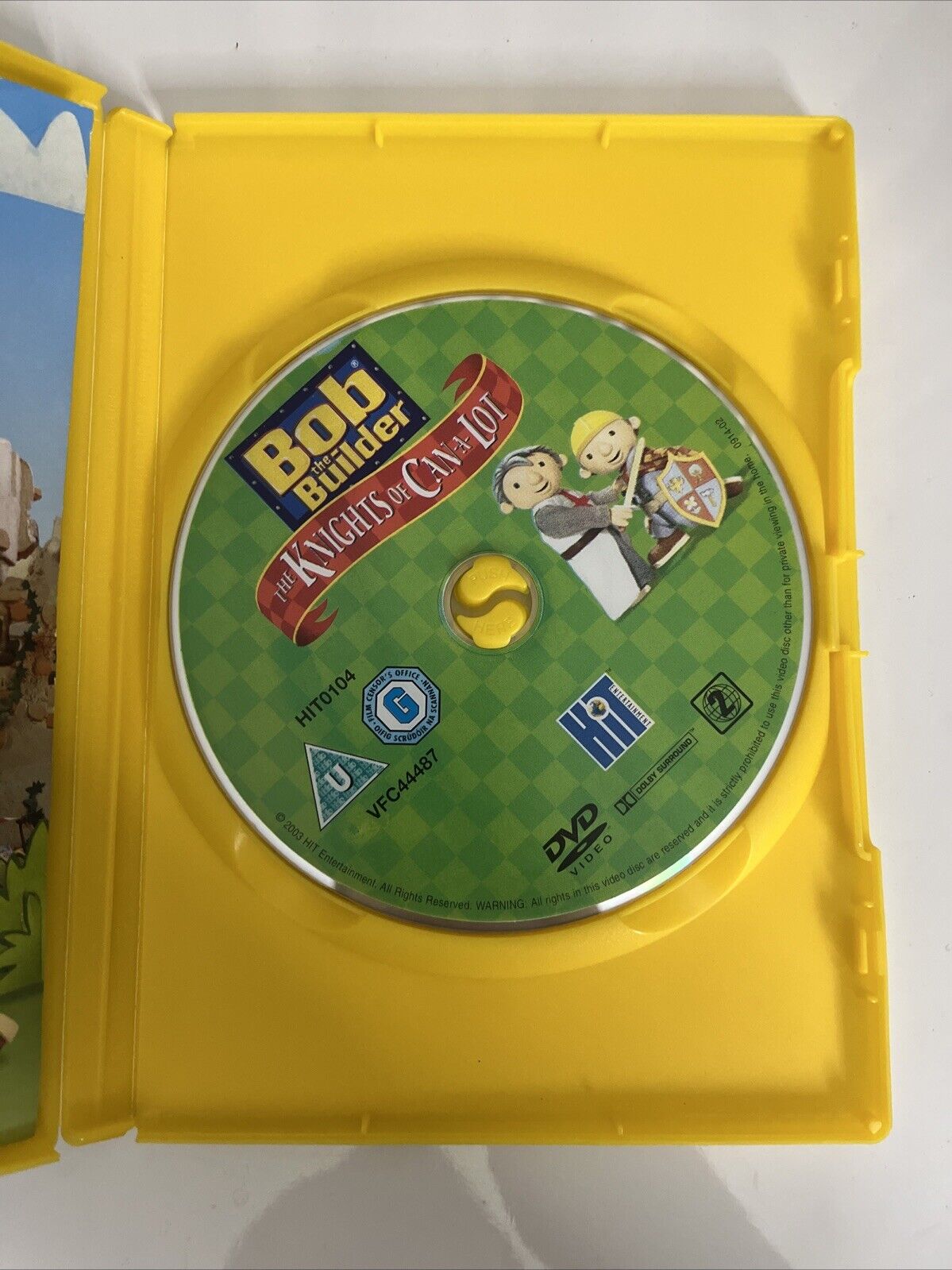 Bob the Builder : Knights of Can-A-Lot (DVD, 2003) Region 2