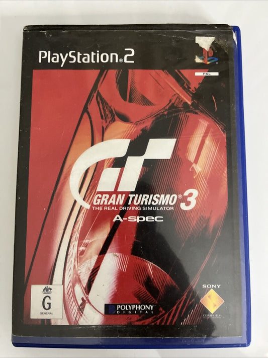 Gran Turismo 3 PS2 Sony PlayStation 2 Car Racing Simulation Game