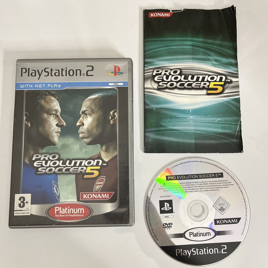 Pro Evolution Soccer 5  PS2 Sony PlayStation 2 PAL Game Complete